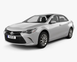 Toyota Camry XLE 2017 3D模型