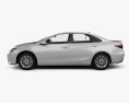 Toyota Camry XLE 2017 3d model side view