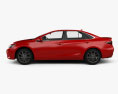 Toyota Camry XSE 2017 3d model side view