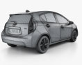 Toyota Prius C 2018 3d model
