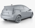 Toyota Prius C 2018 3D модель