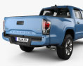 Toyota Tacoma Double Cab Short bed 2017 3d model