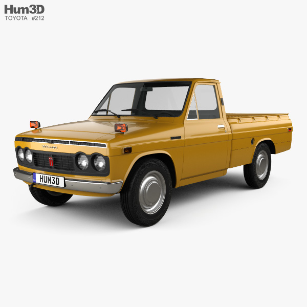 Toyota Hilux 1968 3D模型