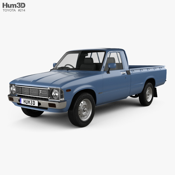Toyota Hilux Regular Cab 1978 3D model