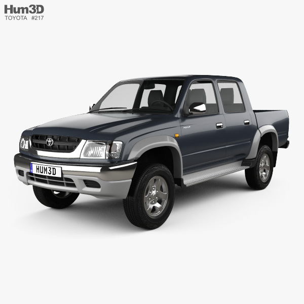 Toyota Hilux Double Cab 2005 3D model