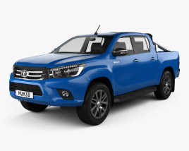 Toyota Hilux Double Cab SR5 2018 3D model