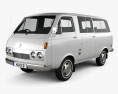Toyota Hiace Passenger Van 1967 3d model
