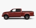 Toyota Tundra Double Cab 2006 3d model side view
