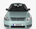 Toyota Avensis Verso 2003 3d model front view