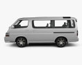 Toyota Hiace Passenger Van (JP) 2002 3d model side view