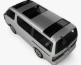 Toyota Hiace Passenger Van (JP) 2002 3d model top view