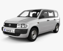 Toyota Probox Van 2014 3D модель