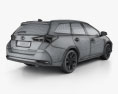 Toyota Auris Touring Sports hybrid 2018 3d model