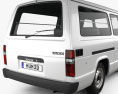 Toyota Hiace Passenger Van 1982 3d model