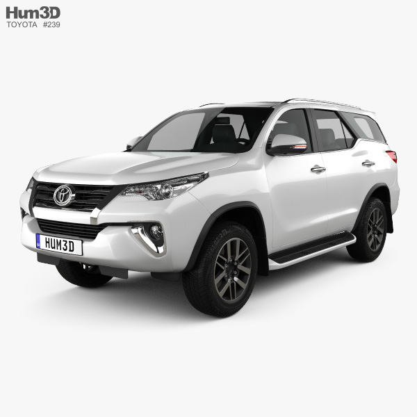 Toyota Fortuner 2019 3D model
