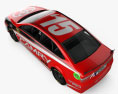 Toyota Camry NASCAR 2016 3d model top view