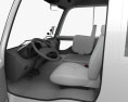 Toyota Coaster with HQ interior 2014 3d model seats