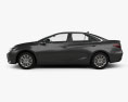 Toyota Camry Limited 2017 3d model side view