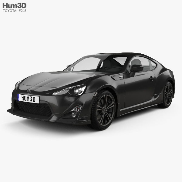 Toyota 86 GT VTX 2016 3D model