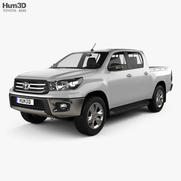 Toyota Hilux Double Cab Hi Rider 2018 3D model