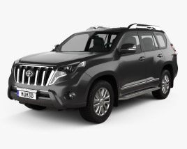 Toyota Land Cruiser Prado VXR 2019 3D model