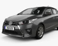 Toyota Yaris SE plus 2017 3d model