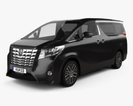 Toyota Alphard (CIS) 2018 3D模型