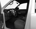 Toyota Hilux Double Cab with HQ interior 2014 3d model seats