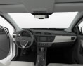 Toyota Corolla LE Eco (US) with HQ interior 2017 3d model dashboard