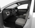 Toyota Corolla LE Eco (US) with HQ interior 2017 3d model seats
