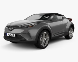 Toyota C-HR Concept 2019 3D model