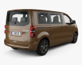 Toyota Proace 2019 3d model back view