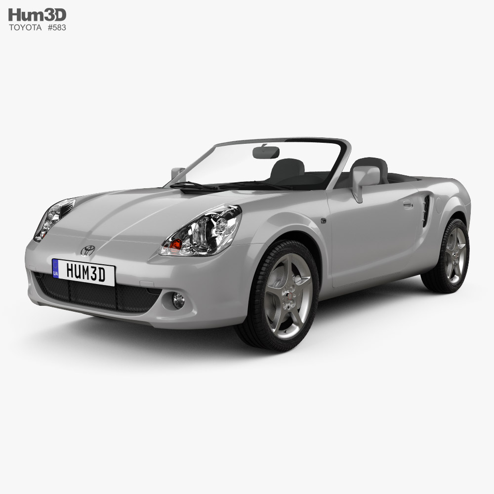 Toyota MR2 Roadster 2002 3D model