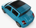 Toyota WiLL Vi Canvas Top 2001 3d model top view