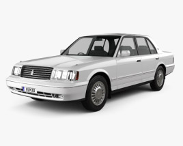 Toyota Crown 1995 3D model
