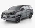 Toyota Innova 2019 3Dモデル wire render