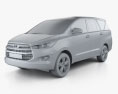 Toyota Innova 2019 3Dモデル clay render