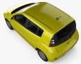 Toyota WiLL Cypha 2005 3d model top view