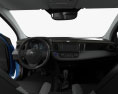 Toyota RAV4 hybrid with HQ interior 2019 3d model dashboard