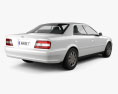 Toyota Chaser 2001 3d model back view