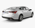 Toyota Avalon Limited 2018 3d model back view