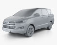 Toyota Innova G 2019 3d model clay render