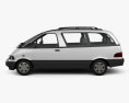 Toyota Previa 1999 3d model side view