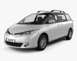 Toyota Previa SE 2019 3D model