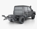 Toyota Land Cruiser (VDJ79R) Double Cab Chassis 2016 3d model