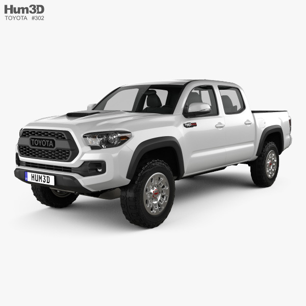 Toyota Tacoma Double Cab TRD Pro 2020 3D model