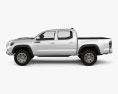 Toyota Tacoma 더블캡 TRD Pro 2020 3D 모델  side view