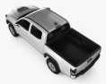 Toyota Tacoma Double Cab TRD Pro 2020 3d model top view