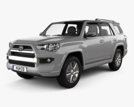 Toyota 4Runner Limited 2019 3D model