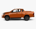 Toyota Hilux Double Cab Revo TRD Sportivo 2019 3d model side view